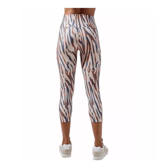 Carbon38 Pastel Zebra Leggings Size Medium Carbon 38‎ - Picture 2 of 6